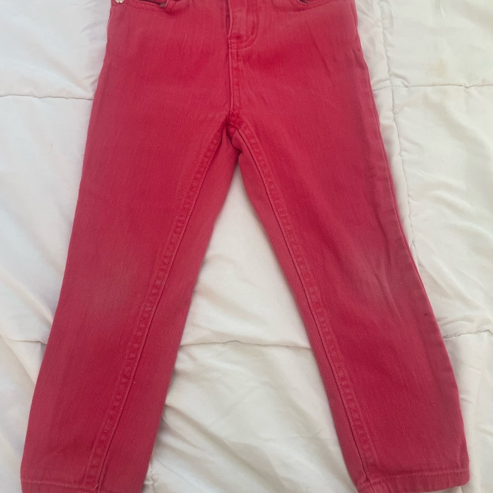Baby Phat Red Jeans Straight Leg Full Length